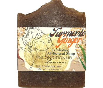 Turmeric Ginger Exfoliating Natural Soap